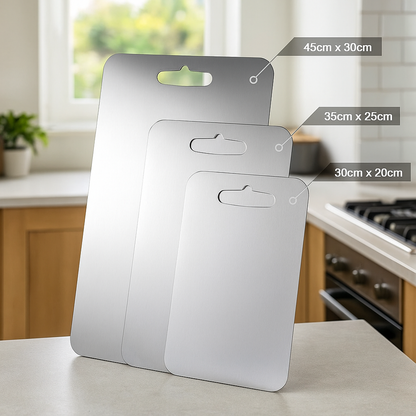 Tabla de Cocina Titanio Antibacterial EcoEdge