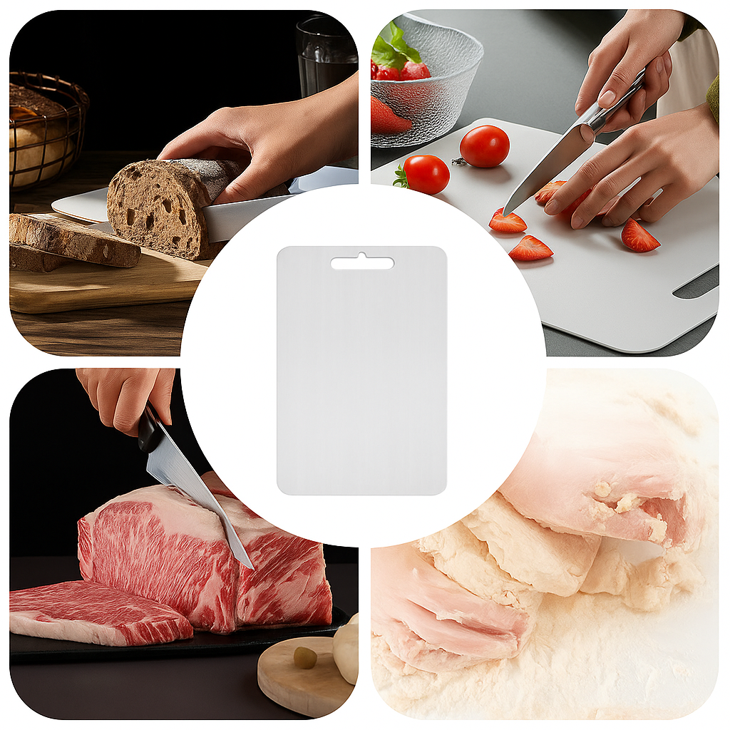 Tabla de Cocina Titanio Antibacterial EcoEdge