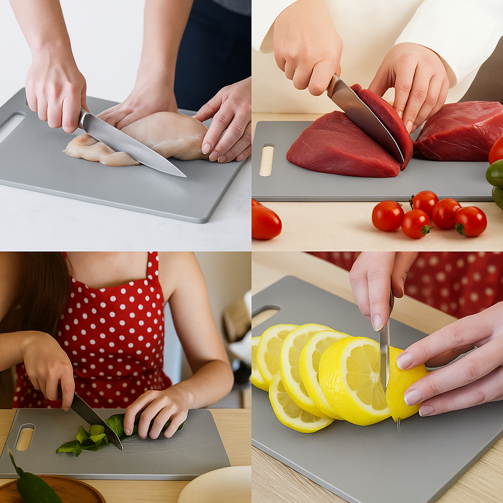 Tabla de Cocina Titanio Antibacterial EcoEdge