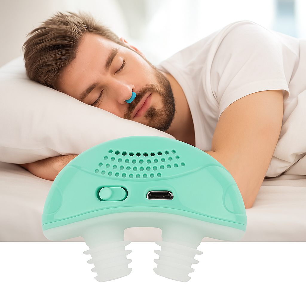 CPAP Portátil Masculino – Solución Antirronquidos AirFlowPro