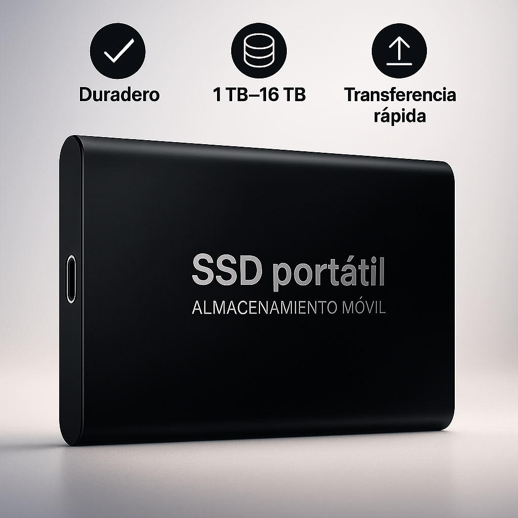 ByteX SSD Externa Súper Rápida 1TB–16TB