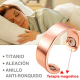 Anillo Anti-Ronquidos Terapia Magnética StopRonquidos