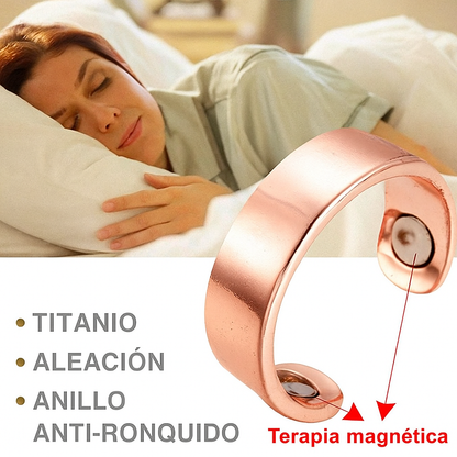 Anillo Anti-Ronquidos Terapia Magnética StopRonquidos