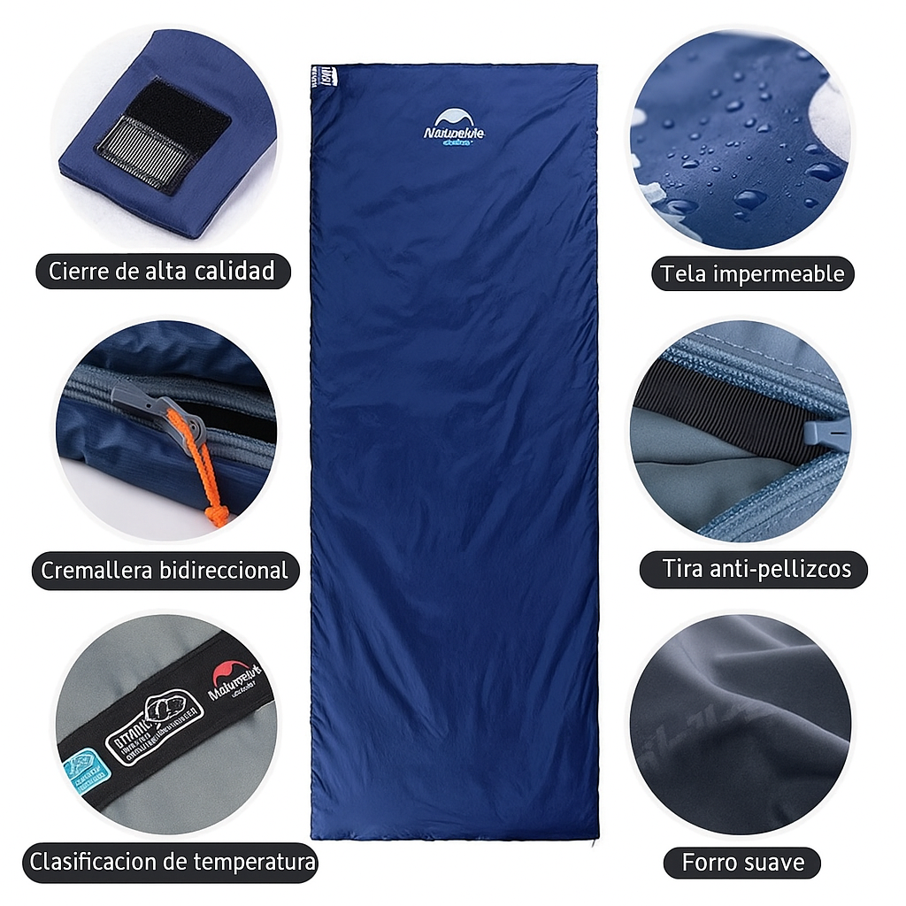 Saco de Dormir Compacto Mubil Naturehike
