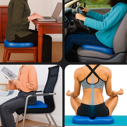 Almohada de Gel LuxeGel Ultra Suave Ergonómica