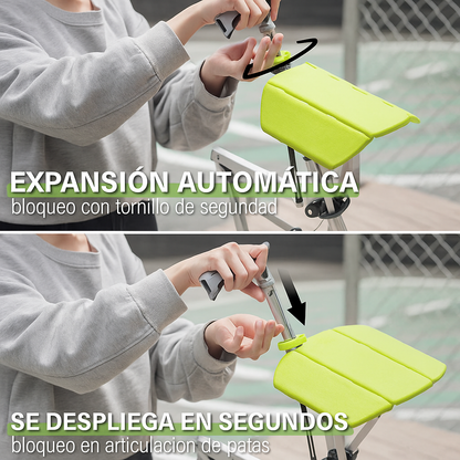 CrutchSeat Taburete Plegable para Muletas Portátil