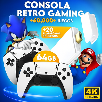 Consola Retro 60000 Juegos Clásicos Inalámbrica