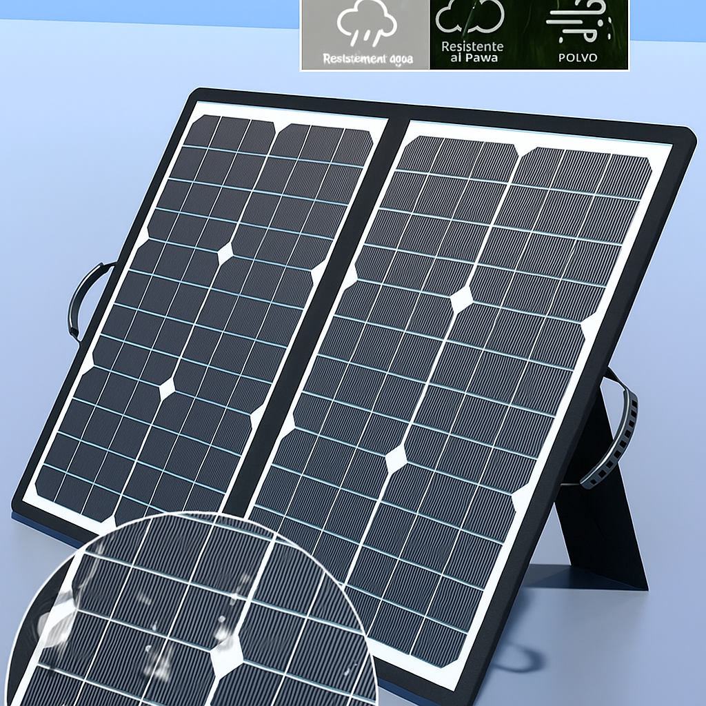 PowerFlex 1000W Panel Solar Plegable Portátil