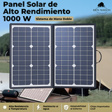 PowerFlex 1000W Panel Solar Plegable Portátil