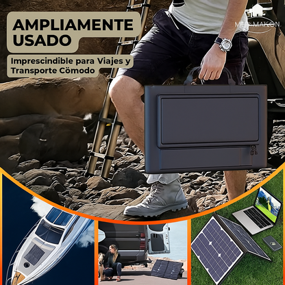 PowerFlex 1000W Panel Solar Plegable Portátil