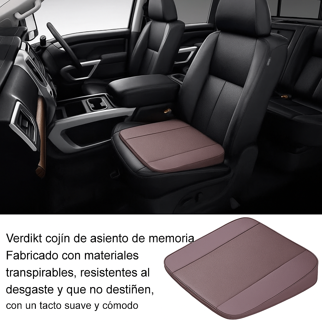 Cojín Elevador Ergonómico para Auto y Oficina