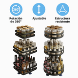 Estante Giratorio 360° FlexRack Ajustable