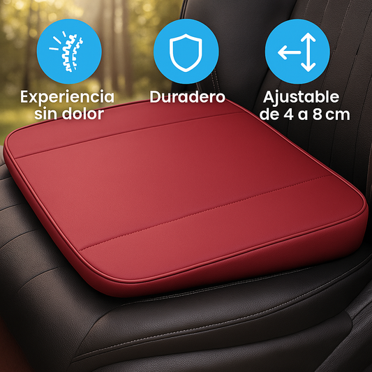 Cojín Elevador Ergonómico para Auto y Oficina