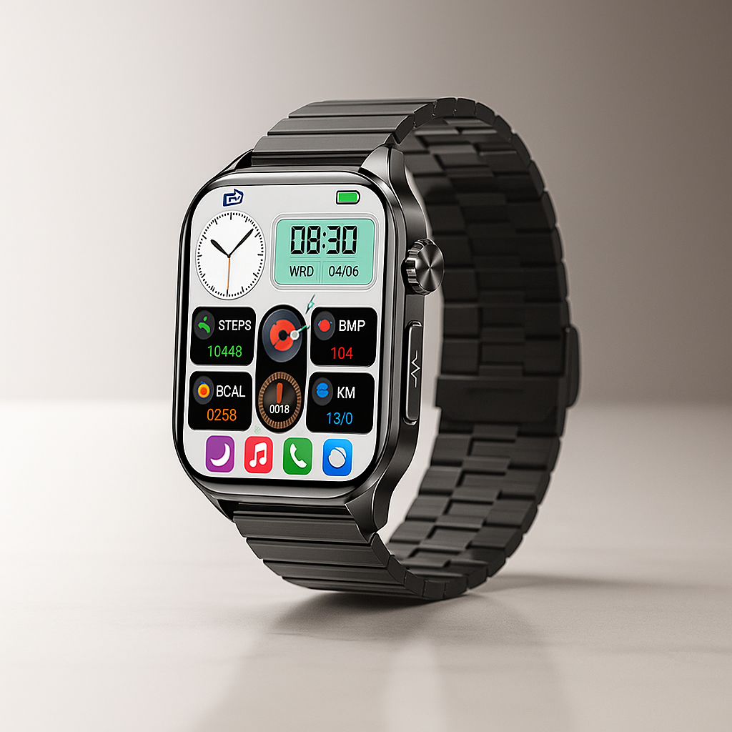 Reloj Salud Inteligente para Adultos Mayores con SOS