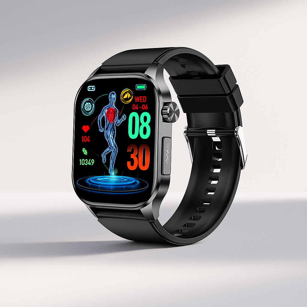Reloj Salud Inteligente para Adultos Mayores con SOS