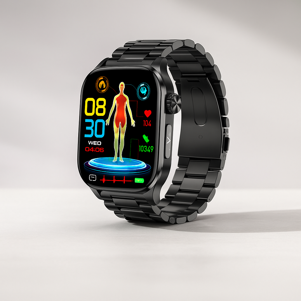Reloj Salud Inteligente para Adultos Mayores con SOS