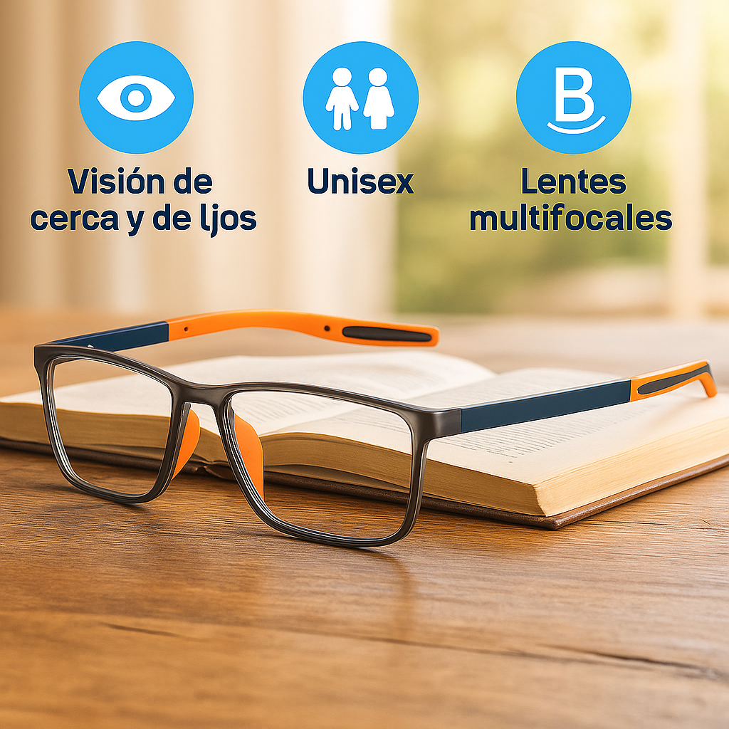 Vyflair Gafas de Lectura Multifocales Ultraligeras Clear Vision