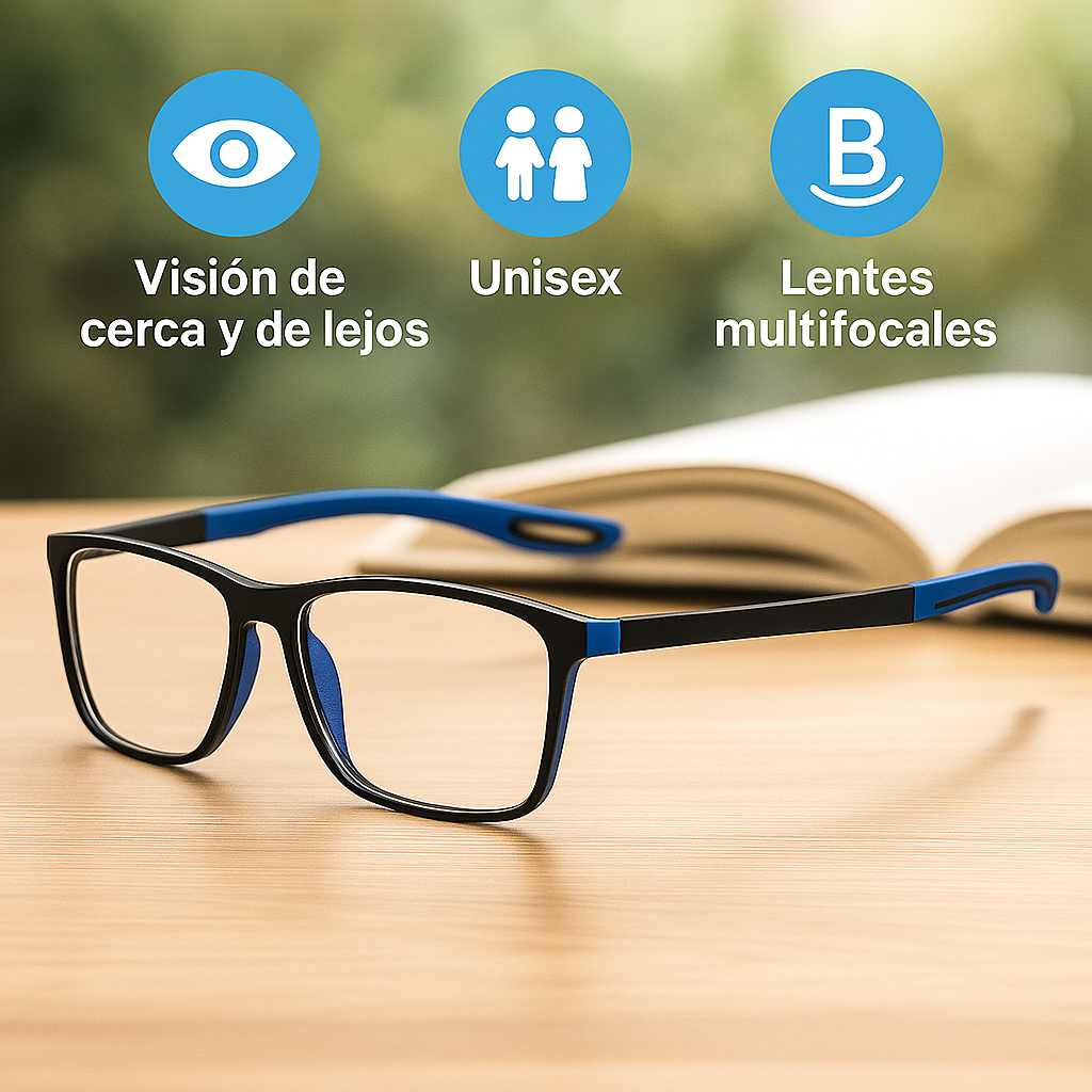Vyflair Gafas de Lectura Multifocales Ultraligeras Clear Vision