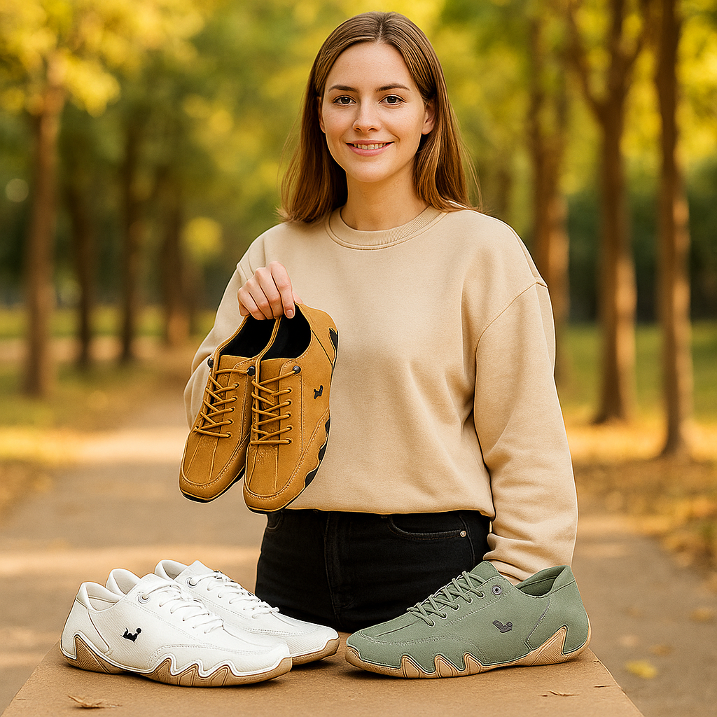 UltraFlex Barefoot Zapatos de Cuero mujeres