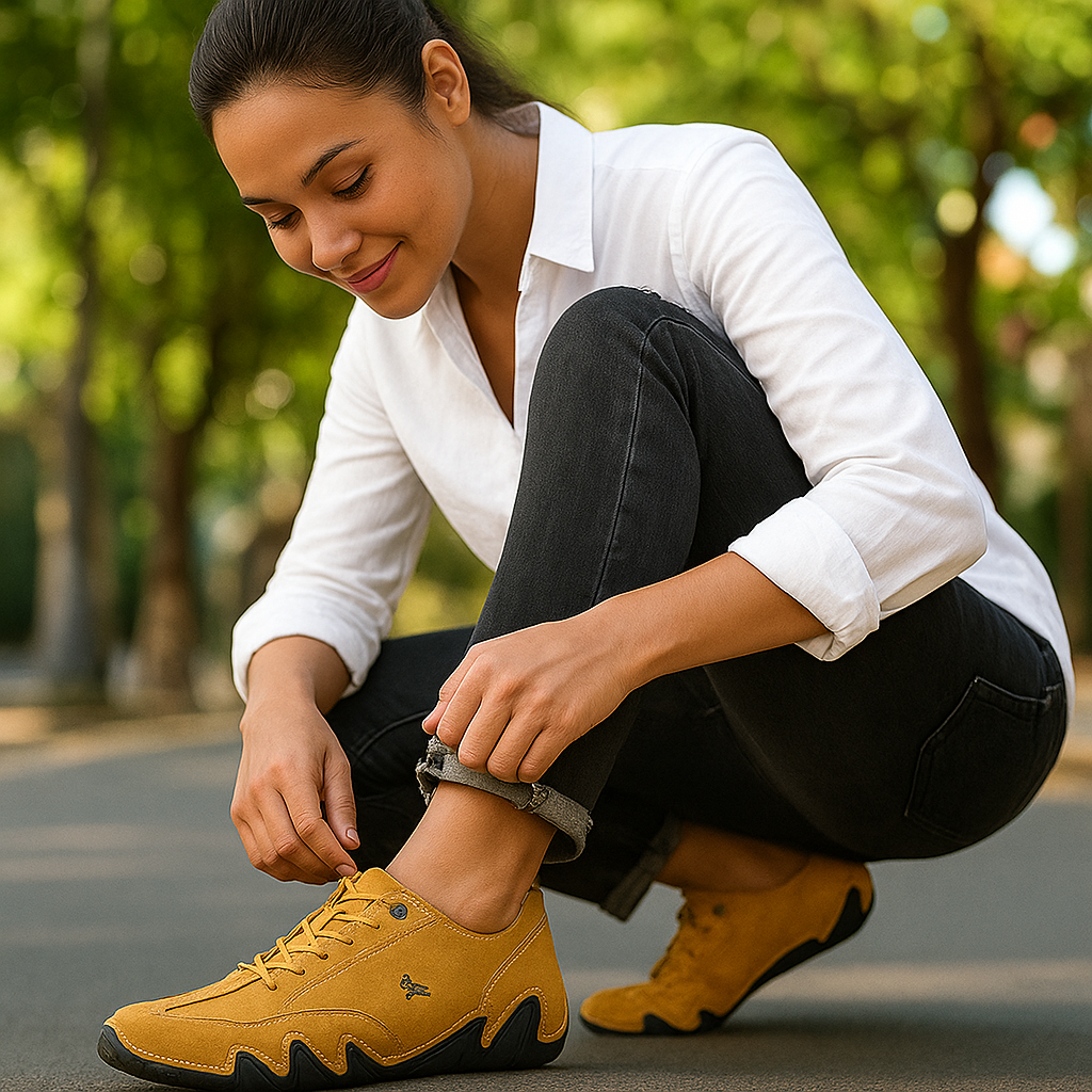 UltraFlex Barefoot Zapatos de Cuero mujeres