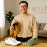 UltraFlex Barefoot Zapatos de Cuero hombres