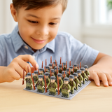 Juego de Bloques Soldados Militares WWII