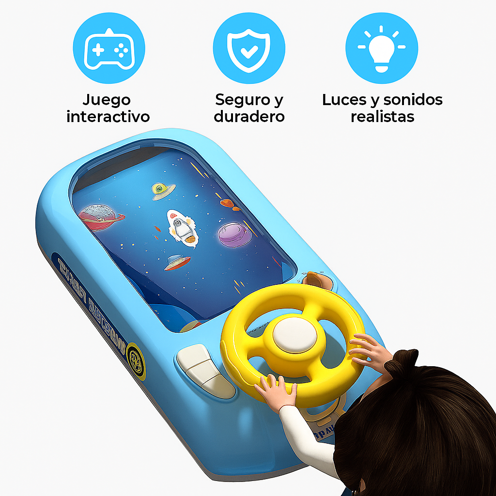 Volante Interactivo Infantil con Luces y Sonidos