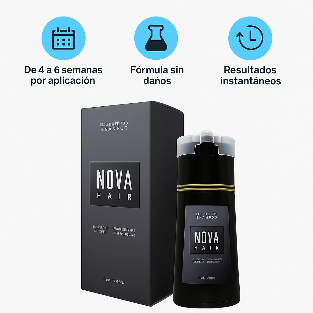 Champú Tinte Rápido sin Daños para Cabello