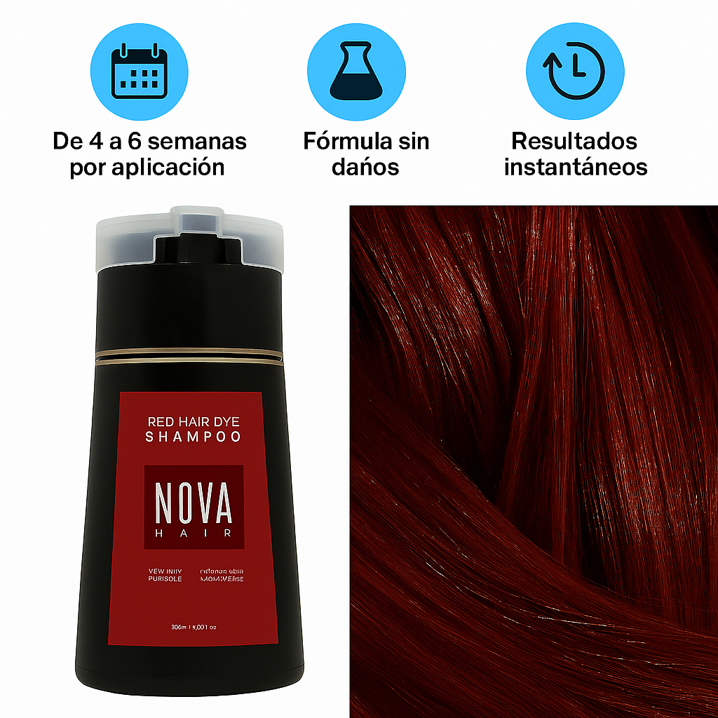 Champú Tinte Rápido sin Daños para Cabello