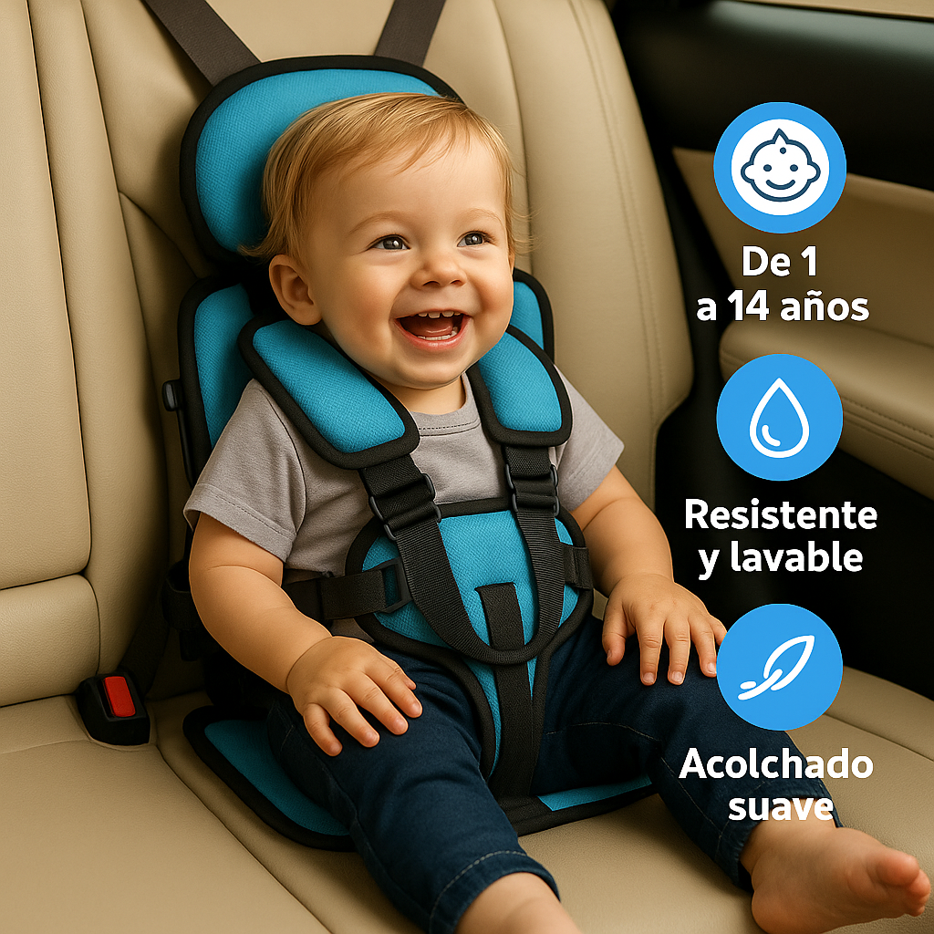 Asiento Elevador Infantil de Seguridad para Coche
