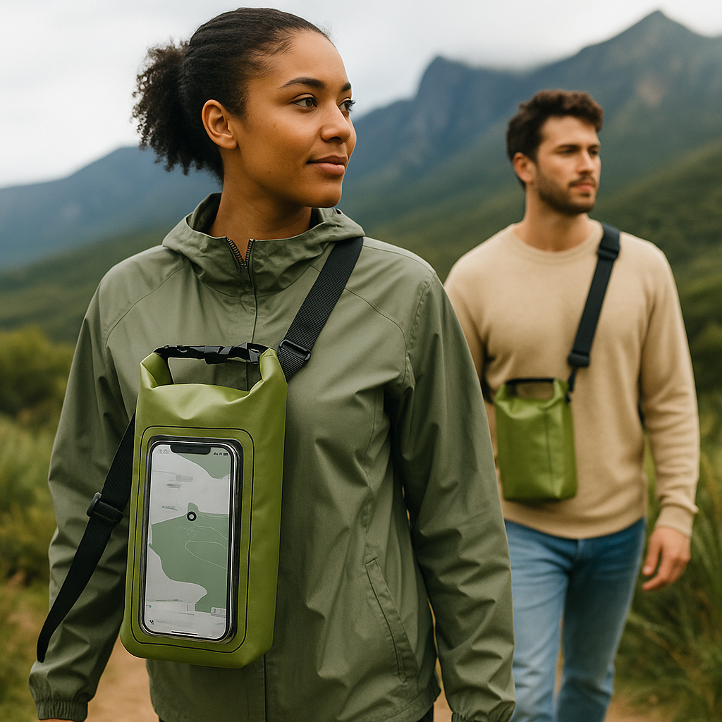Bolsa de Viaje Impermeable Unisex con Bandolera