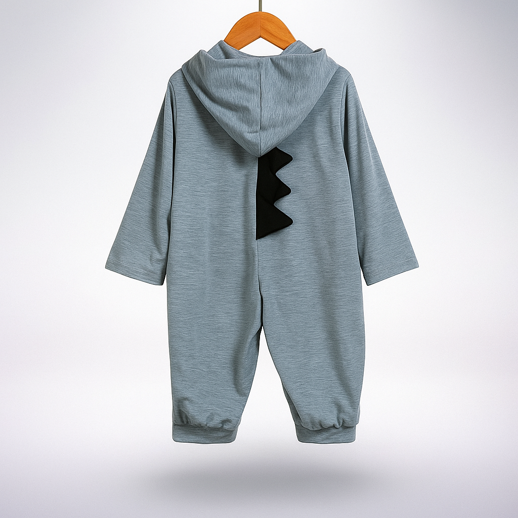 Conjunto Bebé Algodón Monito Dinosaurio