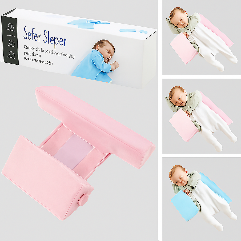 Cojín de Soporte Lateral para Bebés Seguro y Cómodo