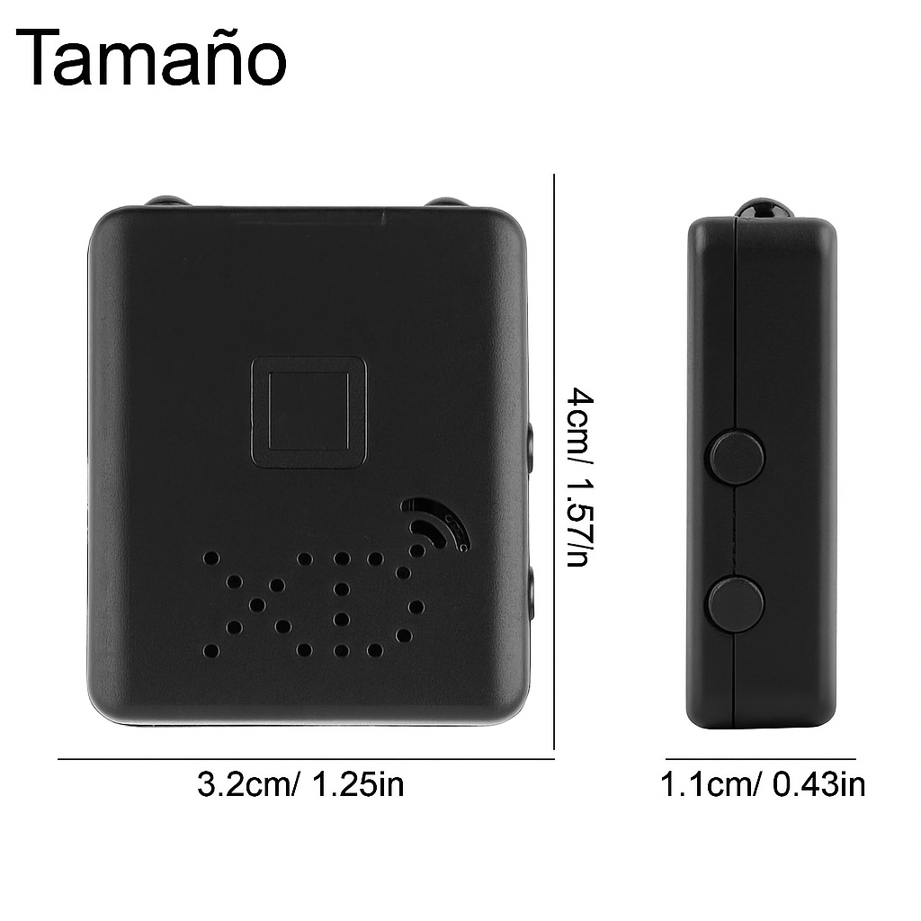 Mini Cámara Oculta Inalámbrica WiFi HD