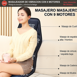 Masajeador de Espalda Completo con Calor y Vibración