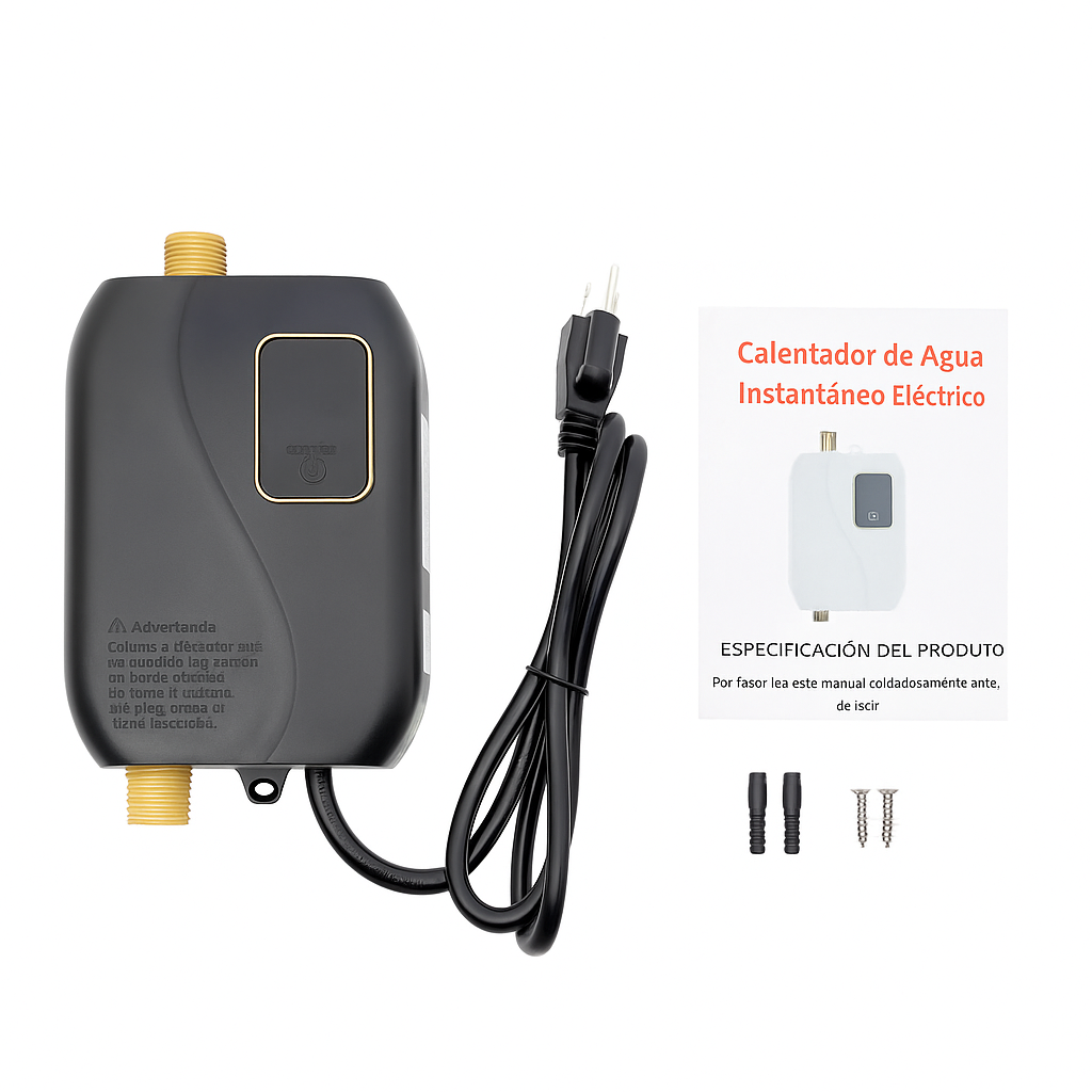 Calentador de Agua Instantáneo Sin Tanque 3000W