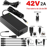 Cargador Universal para Bicicletas Eléctricas 36V