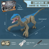Dinosaurio Velociraptor a Control Remoto Interactivo