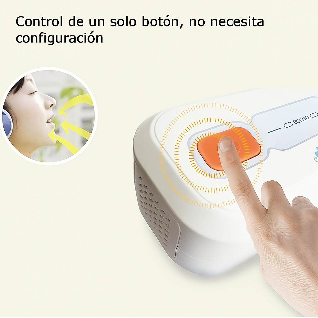 Limpiador Automático de CPAP con Ozono Portátil