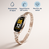 Smartwatch Fitness Mujer Elegante con Monitor de Salud