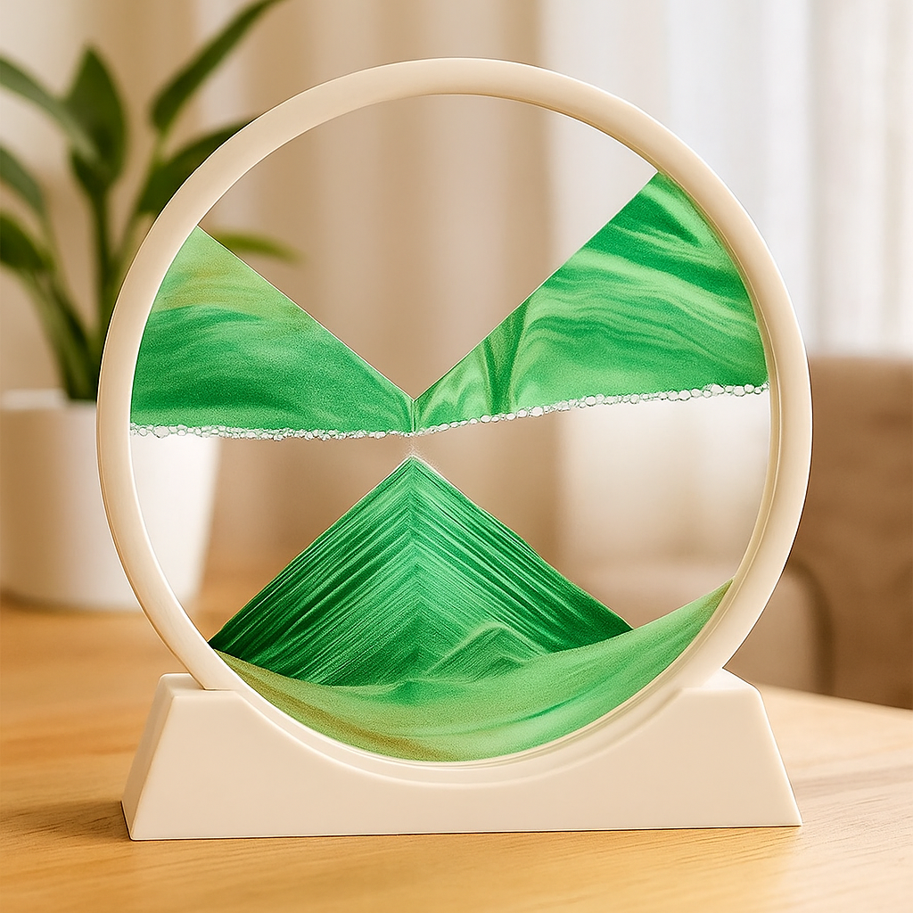 Arte de Arena 3D en Vidrio Decorativo