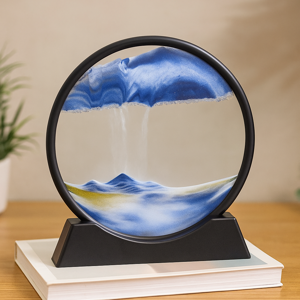 Arte de Arena 3D en Vidrio Decorativo