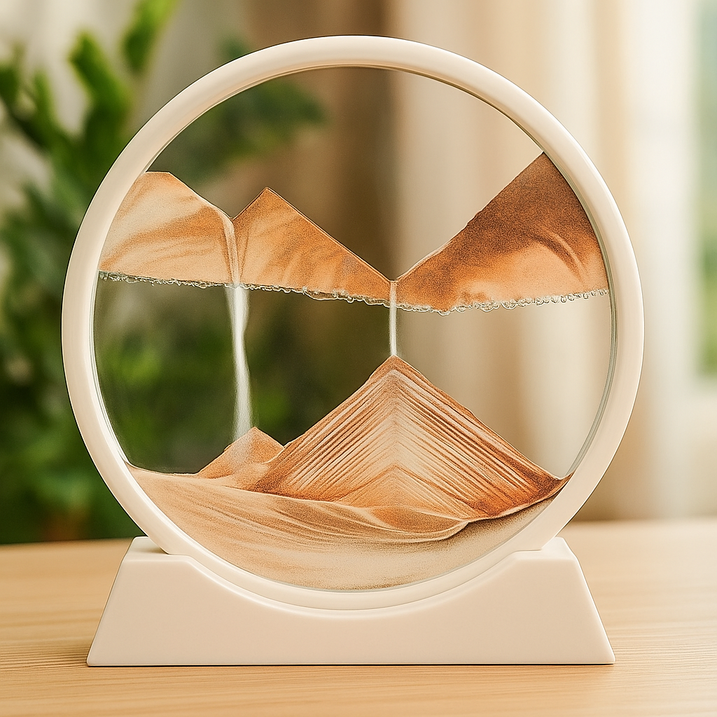 Arte de Arena 3D en Vidrio Decorativo