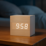 Reloj Digital Mini LED con Modo Noche