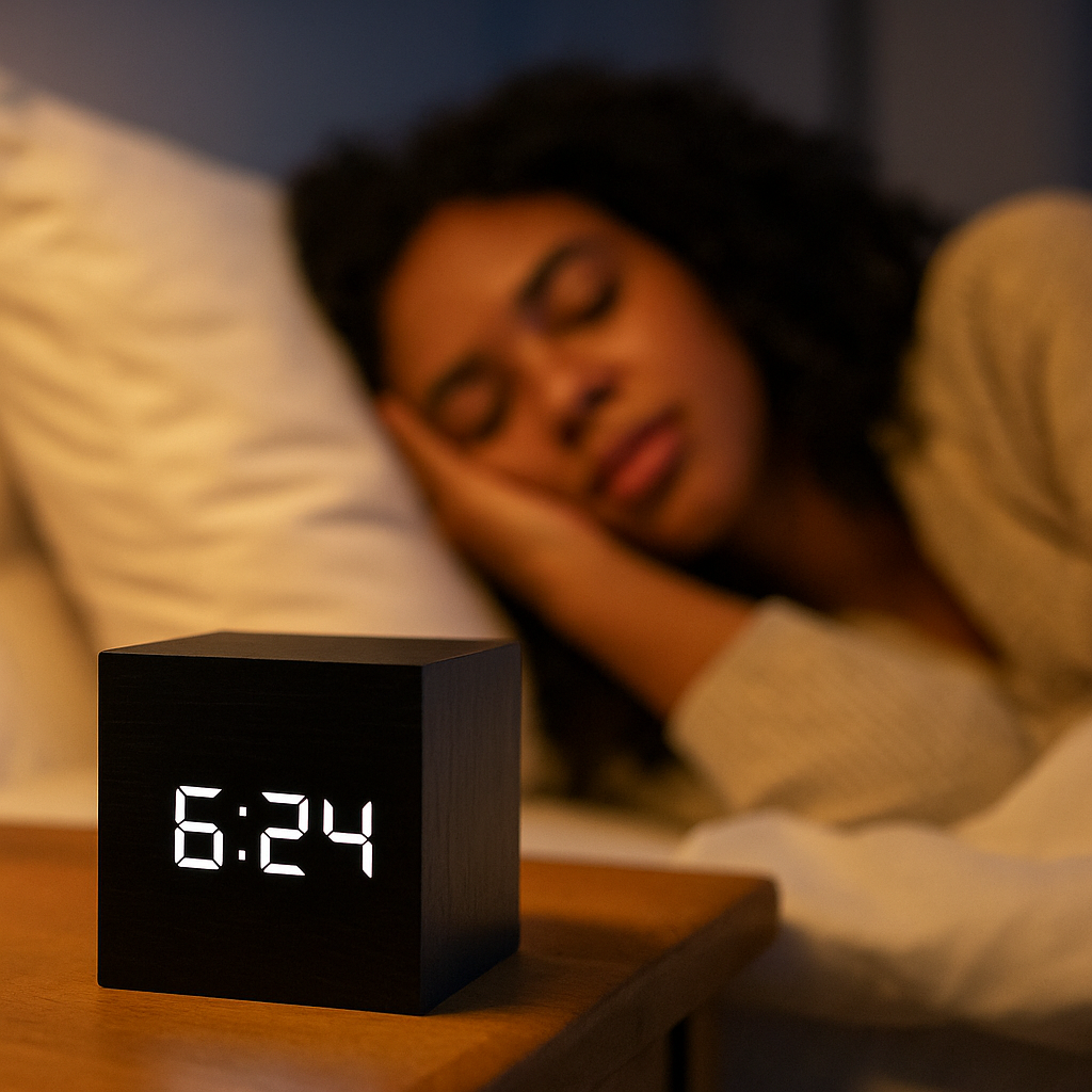 Reloj Digital Mini LED con Modo Noche