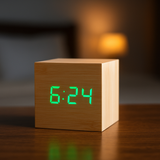 Reloj Digital Mini LED con Modo Noche