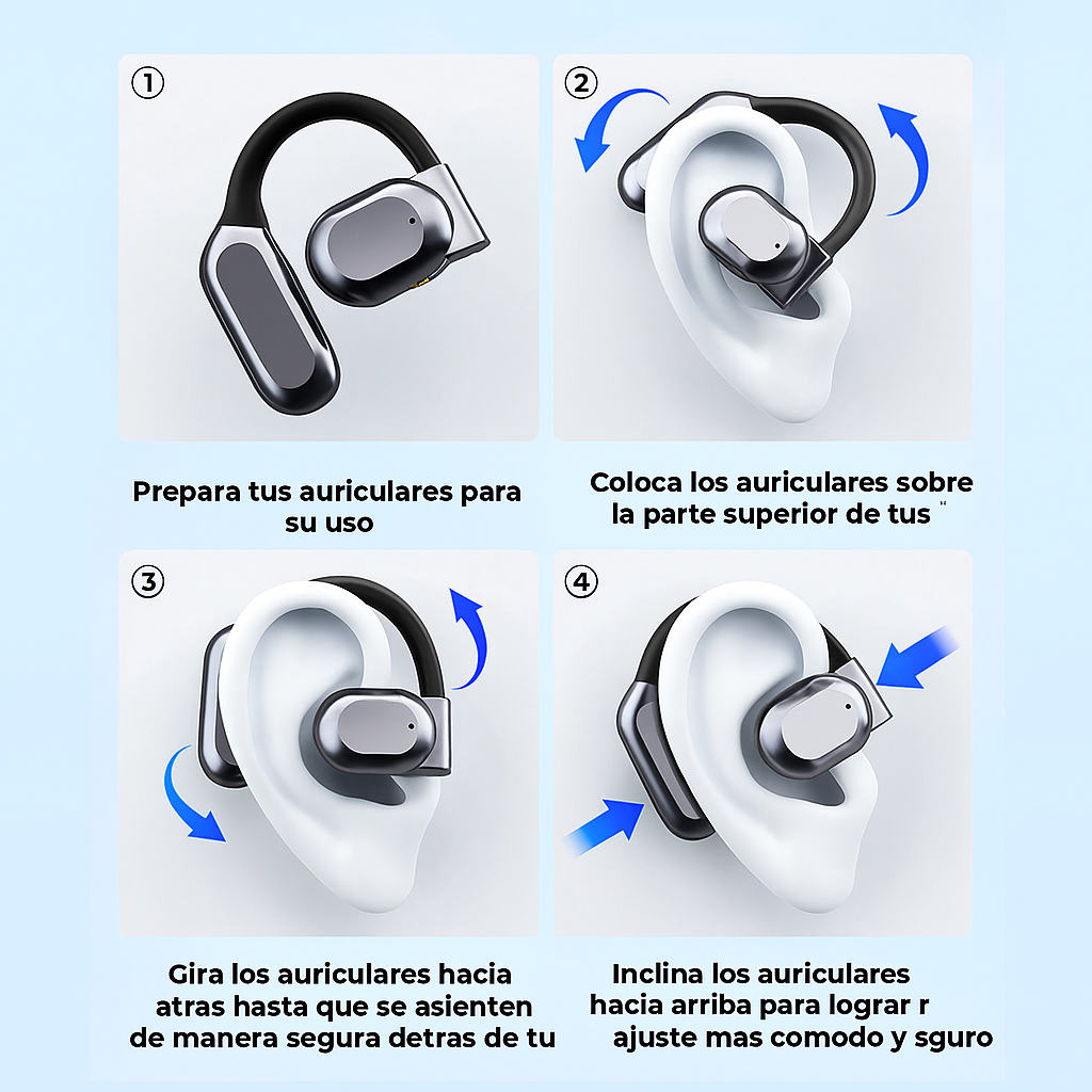 Auriculares de Traducción Inteligente 144 Idiomas