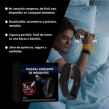 Pulsera Ultrasónica Repelente de Mosquitos