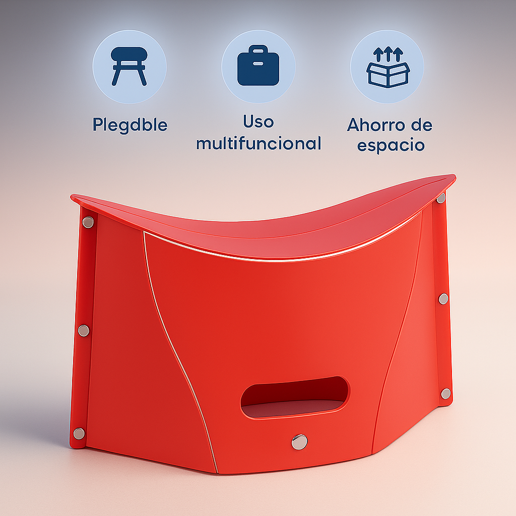 Escalera Plegable Ligera y Multifuncional