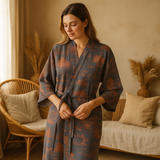 Kimono SilvaLoom – Baño Natural con Estilo Boho
